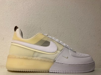 Nike Air Force 1 React White White Coconut Milk DH7615-100 Size 12
