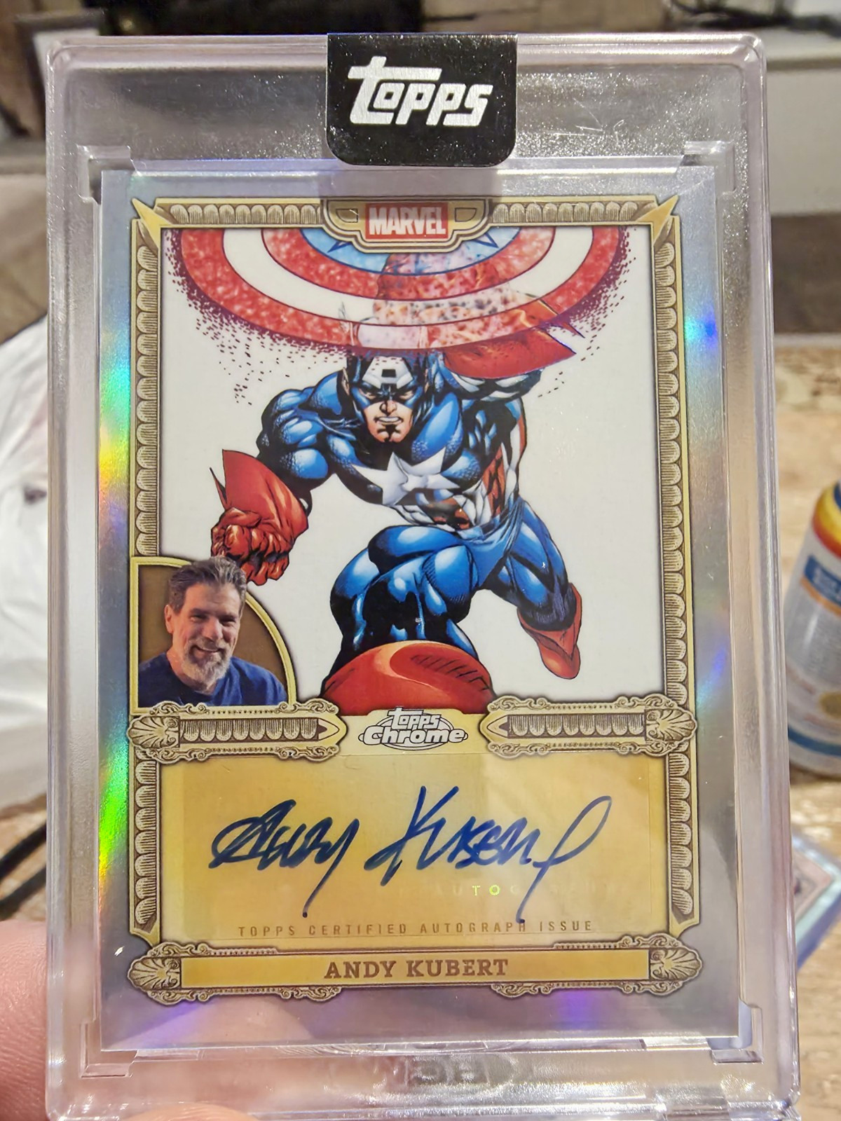 Andy Kubert #CA-ANK Marvel 2025 Topps Mint Chrome Auto Mashup trading card — raw and PSA graded price guide