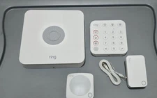 Ring Alarm(used) Reset to manufacturing specs .  Alarm is excellent condtion.