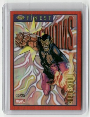 2026 Topps Finest Fantastic Four Super-Skrull #TF-084 Phenoms Orange /25