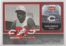 2006 Fleer Greats of the Game Reds Greats Frank Robinson #CIN-FR HOF 02v3
