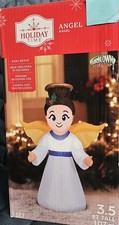 Christmas Holiday Time Inflatable 3.5 ft Angel Airblown Gemmy pre-owned