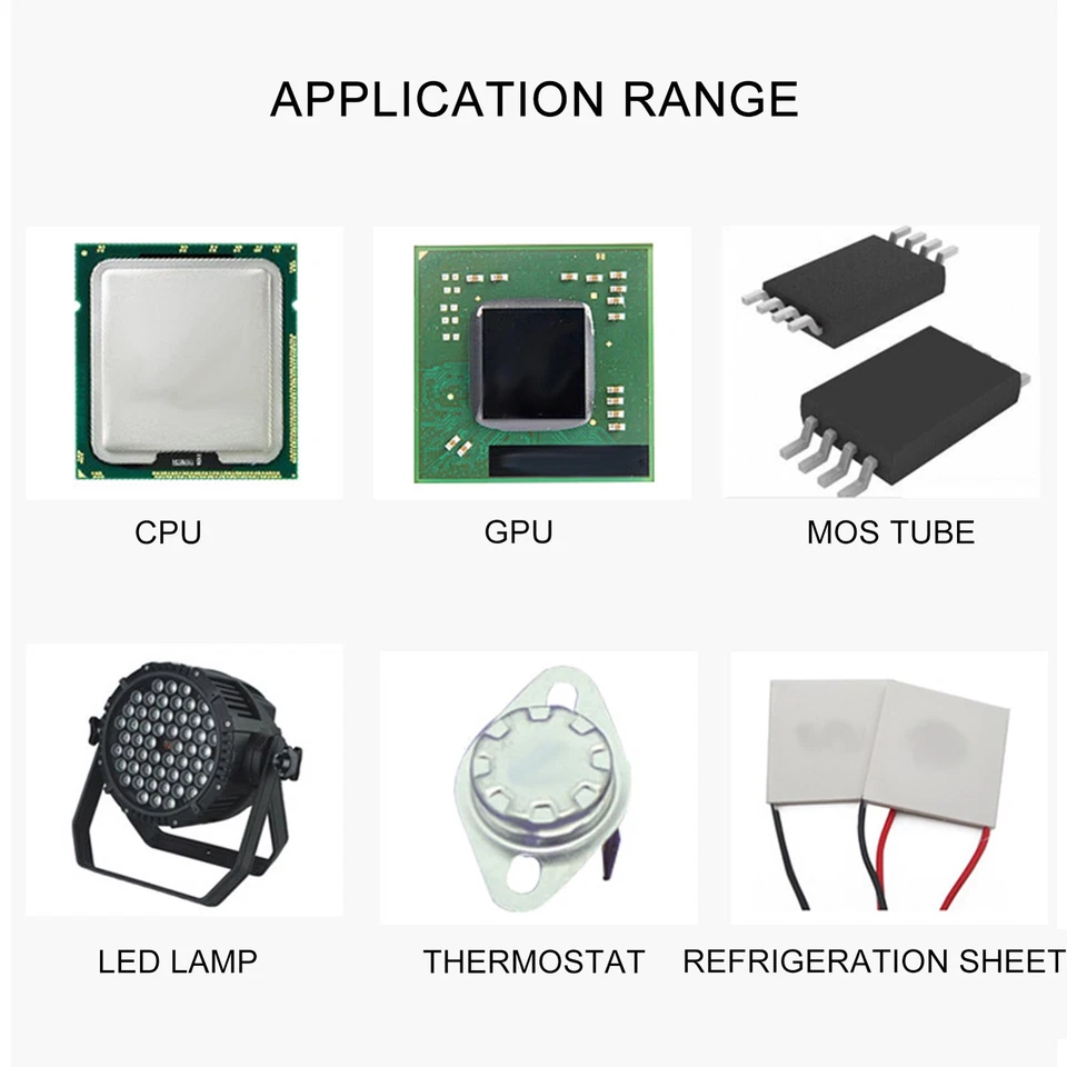 Heat Sink Compound Processor Thermal Paste Conductive Grease Silicone Pretty - Image 4 of 4