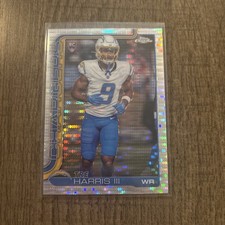 2025 Topps Chrome Tre Harris Pulsar Refractor (RC)