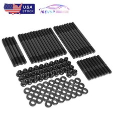 Pce279.1005 Cylinder Head Stud Kit Chevy Bbc-75 For Use With Aluminum Heads Blk