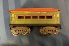 American Flyer O Gauge Pre-War Passenger Car Green Roof Orange Body 1920s — photo 3