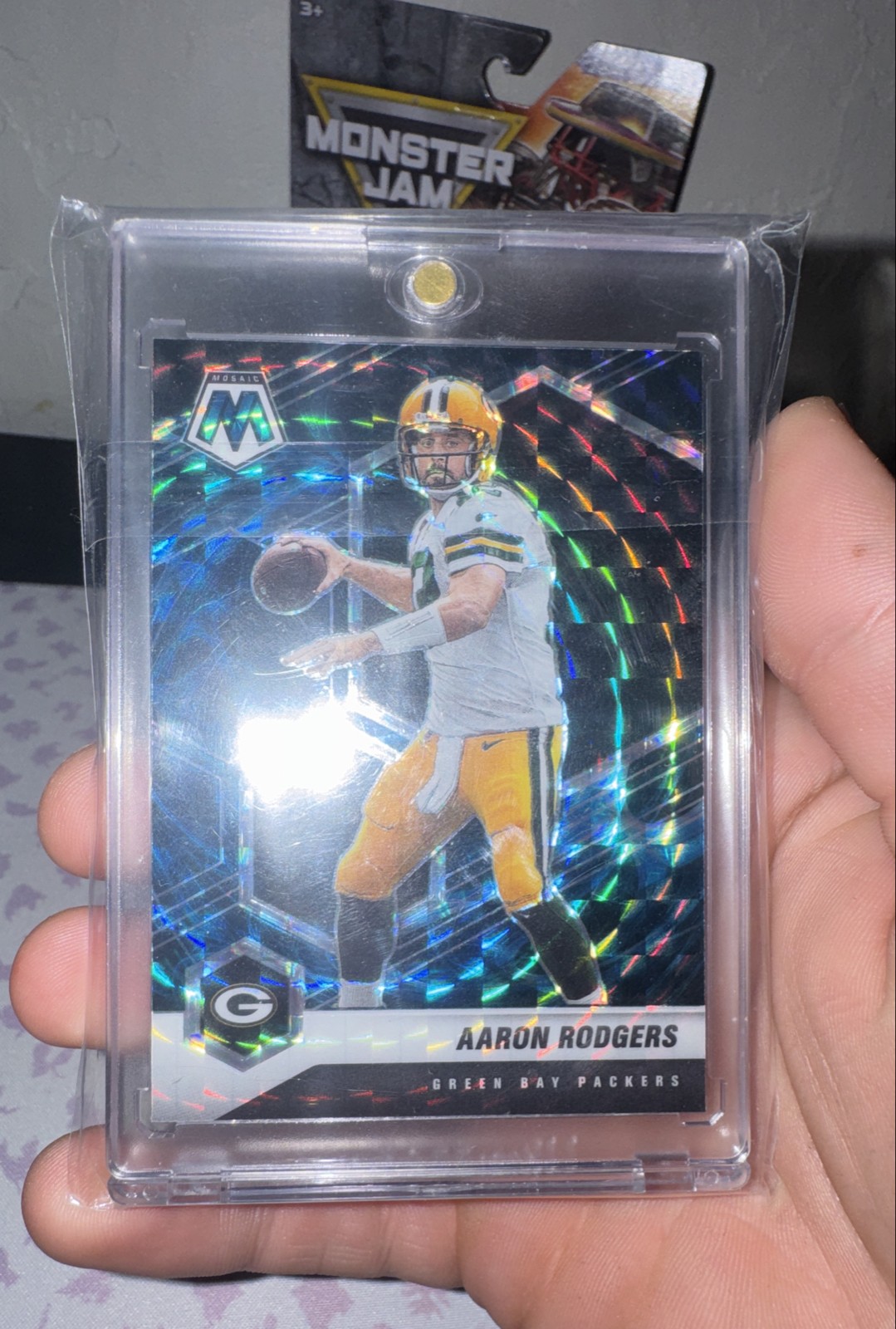 2021 Panini Mosaic - Aaron Rodgers #79 Genesis Mosaic Prizm