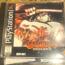 SNK Samurai Shodown III: Blades of Blood PS1 T-Teen NTSC-U/C