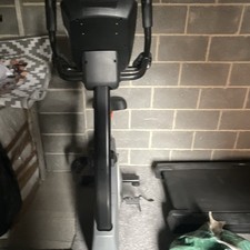NordicTrack GX 4.4 PRO Upright Exercise Bike, Adjustable Seat, Grey/Black