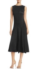 Tory Burch Hailee Bias-Cut Midi Dress Size 6