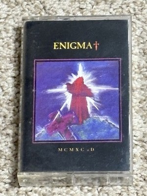 ENIGMA MCMXC a.D. Cassette Tape (1990 Virgin Records) FREE SHIPPING