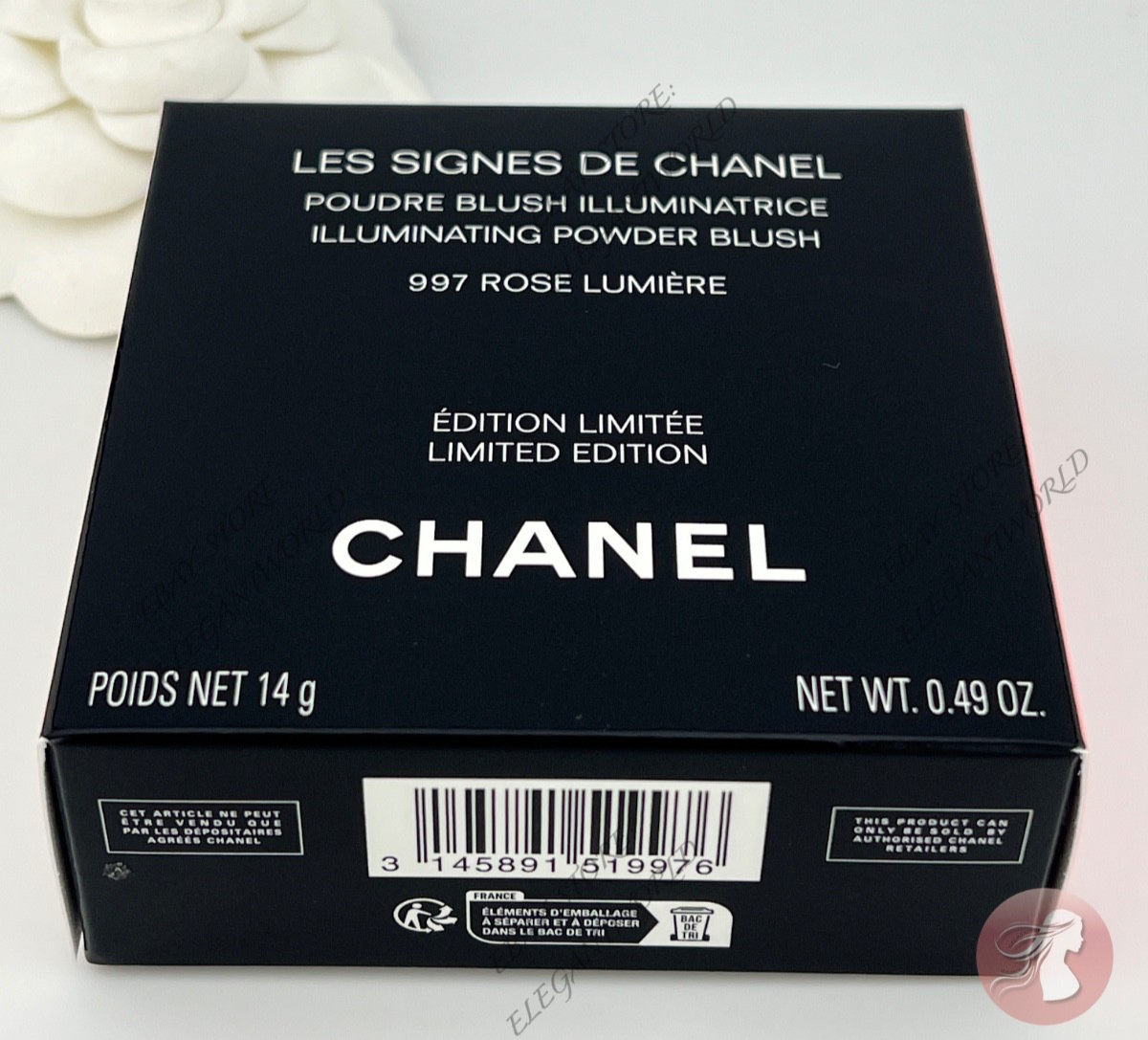 CHANEL Illuminating Powder Blush #997 “Rose Lumiere” Holiday 2025