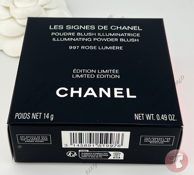 CHANEL Illuminating Powder Blush #997 “Rose Lumiere” Holiday 2025