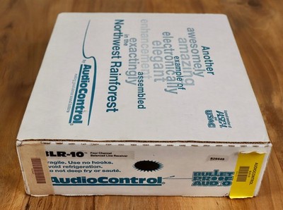 AudioControl BLR-10 4 Channel Balanced Line Receiver with power supply