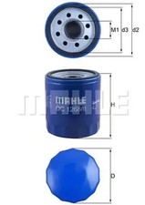 Ölfilter Anschraubfilter OC 1268/8 MAHLE für OPEL INSIGNIA B Grand Sport ASTRA K