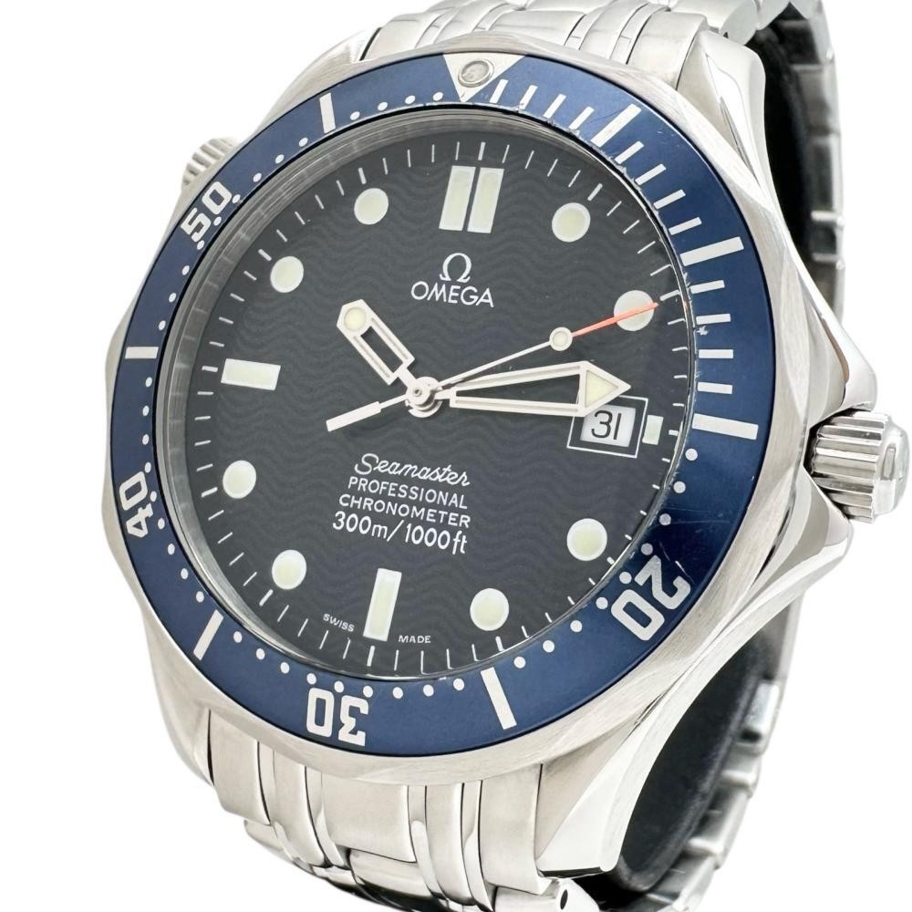 OMEGA Seamaster 2531.80 Automatic Blue Dial Stainless Steel Watch 217881