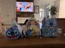 Stitch LoungeFly Lot of 3