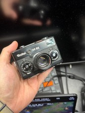 Rollei 35 SE black paint Film Camera 35mm + CLA Done + BATTERY ADAPTER! + Filter