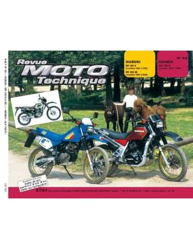 Revue technique Suzuki DR 125 revue moto atelier 1983 1984 1985 1986