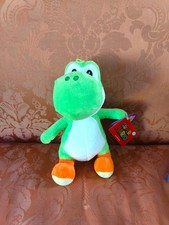 10.5" in Licensed Yoshi Green Nintendo Super Mario Plush Toy Good Stuff NWT