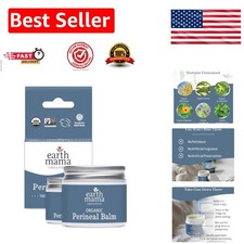 Natural Unscented Perineal Balm for Sensitive Skin - Postpartum Essential 2-Pack