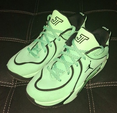 Jordan Flight Club Boys basketball Shoes Green sz6.5