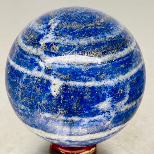 Natural Lapis lazuli Sphere Quartz Crystal Ball Reiki Healing 1040G - Picture 3 of 12