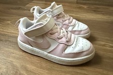 Nike Court Borough Low Recraft TD Pink White Toddler Girls Sneakers Size EU 27 U