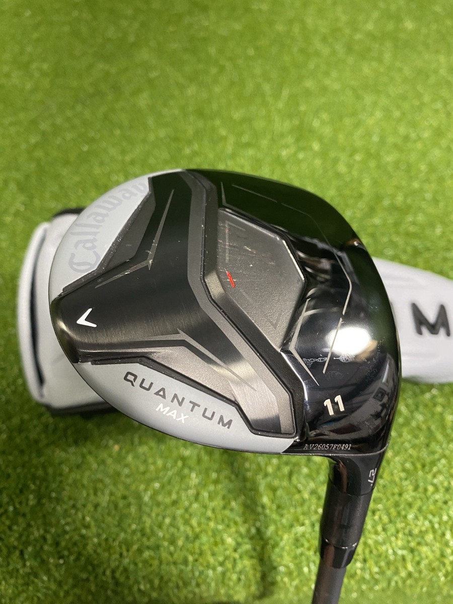 Callaway Quantum Max 27* 11-Wood Denali Frost 60g Stiff Flex + HC