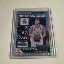 Panini Luka Doncic Season Ticket #94 Holographic 2025-26 Contenders EuroLeague