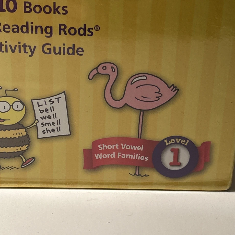 Learning Resources Kit Of 40 Reading Rods & 10Sentence Building Books Level 1 - Image 3 of 4