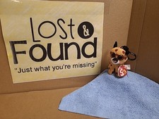 Ty Beanie Boos Key Clip - BUCKWHEAT Lynx 3" Plush Stuffed Animal Toy