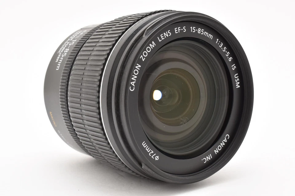 Canon EF-S 15-85mm F/3.5-5.6 IS USM AF Lens w/hood case [READ] from Japan 9244 - Image 4 of 4