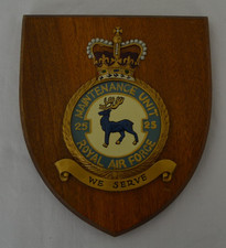 Royal Air Force Maintenance Unit 25 Plaque -E1