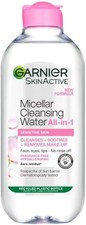 Garnier Micellar Cleansing Water For Sensitive Skin 400ml-Gentle Face Cleanser