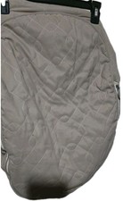 JJ Cole Car Seat Cover - Tan. Infant Carrier Winter Cover Protector Zippered