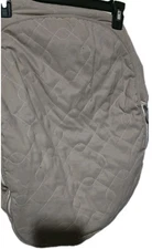 JJ Cole Car Seat Cover - Tan. Infant Carrier Winter Cover Protector Zippered 