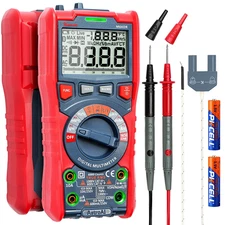 Digital Multimeter, TRMS 6000 Counts Auto-Ranging Voltage Tester Voltmeter Measu