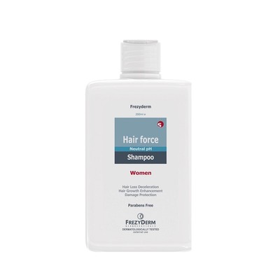 FREZYDERM Hair Force Shampoo Women gegen Haarausfall 200ml