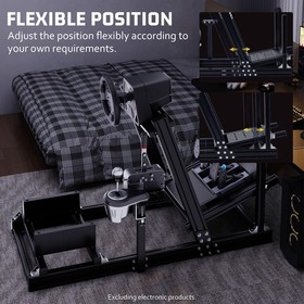 Hottoby Racing Simulator Cockpit 4080 Aluminum Fit LogitechG29 G920 Thrustmaster