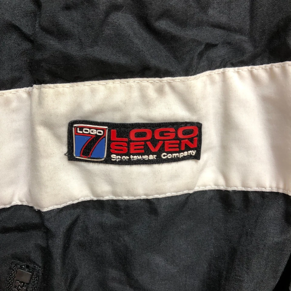 Chaqueta DE COLECCIÓN San Antonio Spurs Mediana Hombre Negra Puffer Cremallera Completa Baloncesto Años 90 Foto 4 de 4