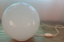 IKEA Modern Fado White Glass Globe Table Lamp...