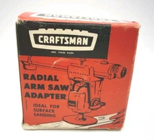 Craftsman Radial Arm Saw Adapter 5/8" 12 Acme Left Hand Thread Radial Saws