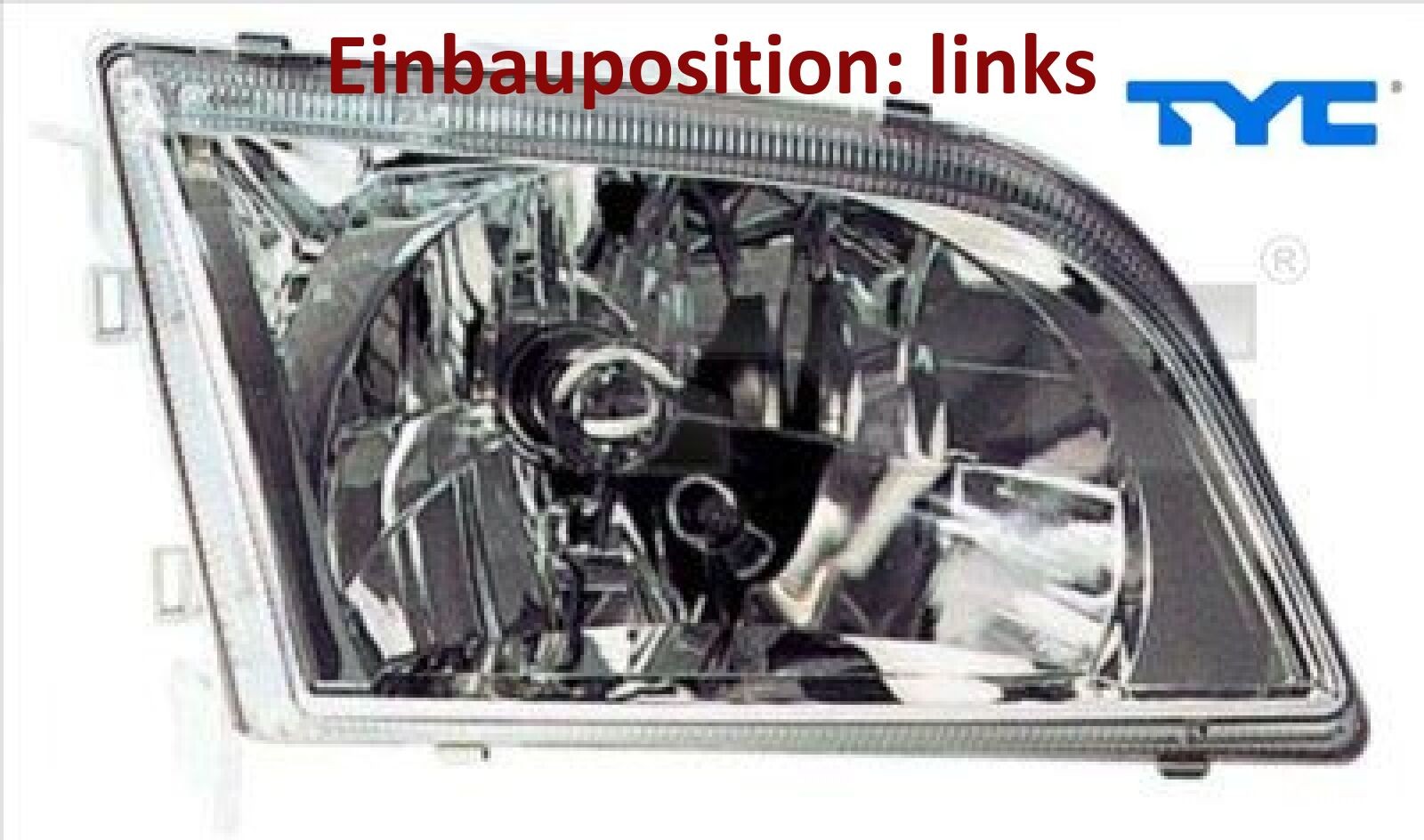 TYC 20-5682-18-2 Scheinwerfer Links für SPACE STAR MPV 06.98-12.01 MITSUBISHI - Bild 5