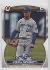 2023 Bowman Draft Carson Roccaforte #BD-140 18vd