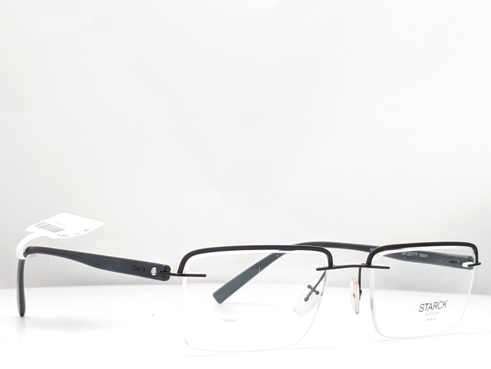 Starck SH 2077T 0001 Black Men's Eyeglasses Frames 54-19-140