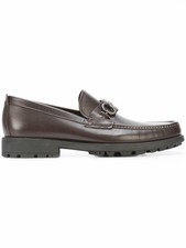 NIB NEW Ferragamo Mens David Double Gancini T...