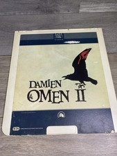 Damien Omen II CED Videodisc 20th Century Fox Horror Thriller Movie R Rated