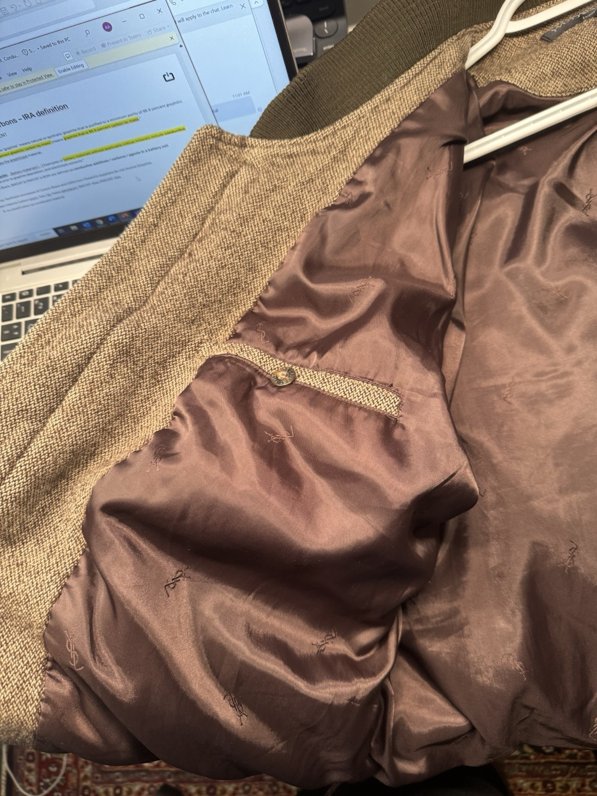 Ysl Pour Homme Vintage Jacket - image 7