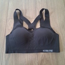 Victoria's Secret Sport Bra 32C Racerback High Impact Padded Wireless Activewear
